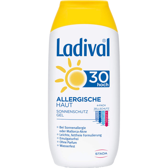 Ladival Allergische Haut LSF 30 Sonnenschutz-Gel, 200 ml Gel