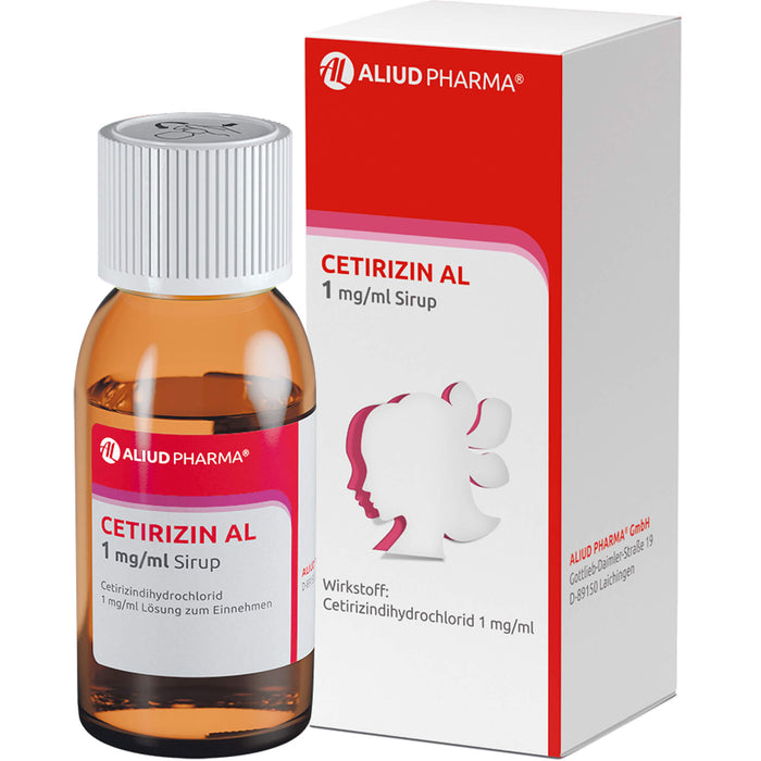 Cetirizin AL 1 mg/ml Sirup, 75 ml Solution