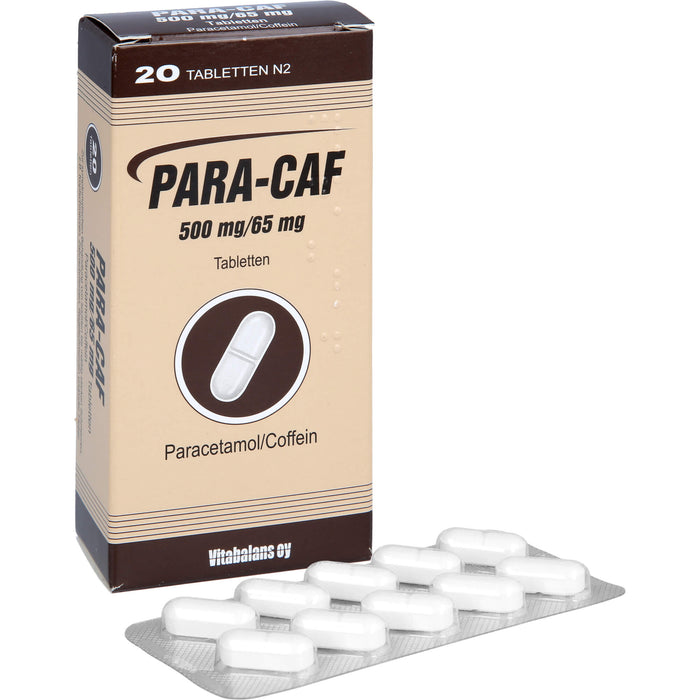 PARA-CAF 500 mg/65 mg, 20 pc Tablettes