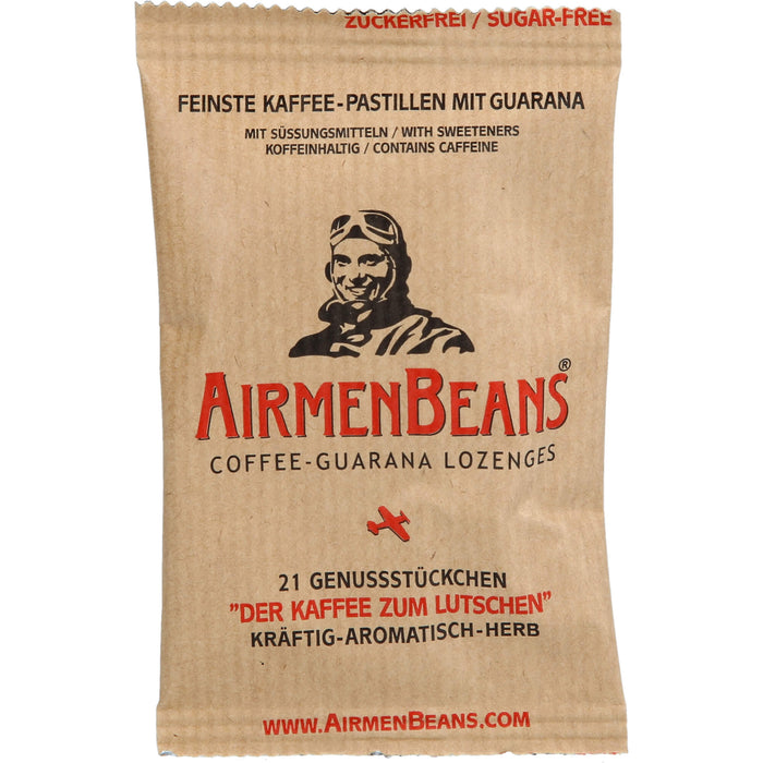 AirmenBeans feinste Kaffee Pastillen mit Guarana, 21 St. Pastillen