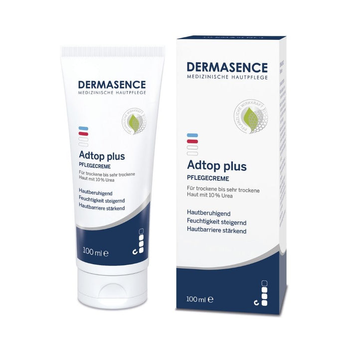 DERMASENCE Adtop plus Pflegecreme für trockene bis sehr trockene Haut, 100 ml Crème