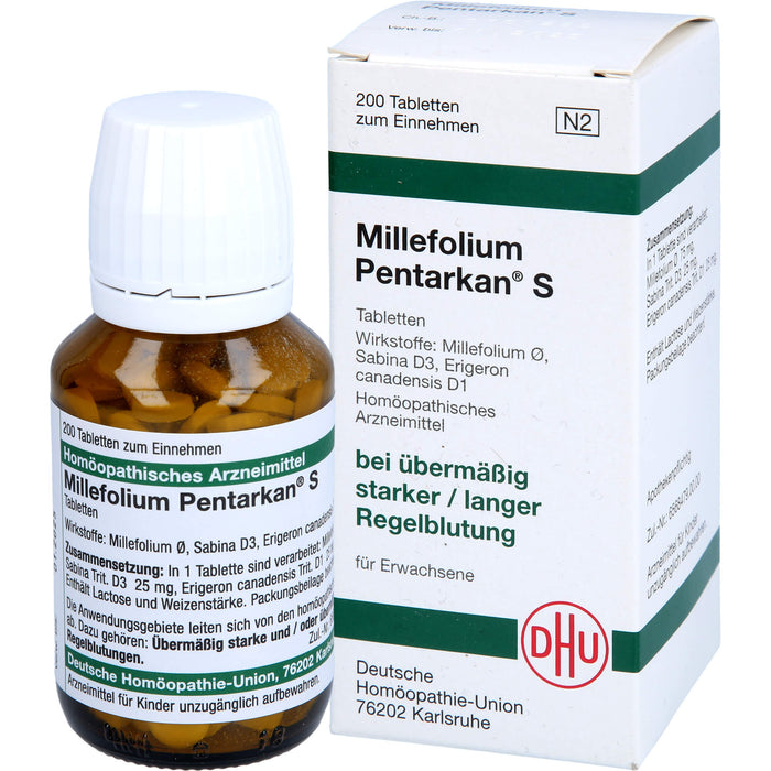 Millefolium Pentarkan S Tabletten, 200 St. Tabletten