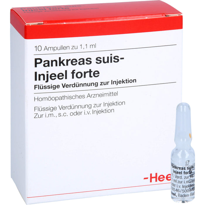 Pankreas suis-Injeel forte Ampullen, 10 St. Ampullen