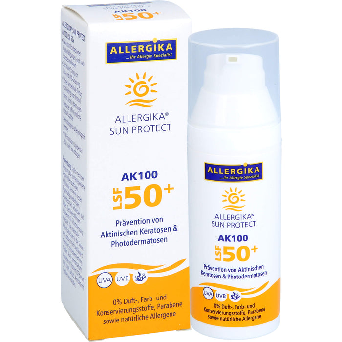 ALLERGIKA SUN PROTECT AK100 LSF 50+, 50 ml CRE