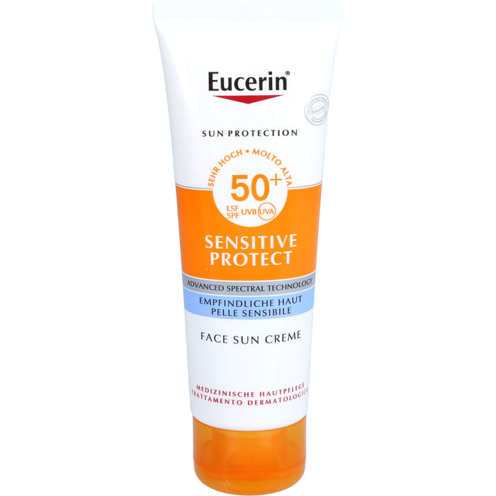 Eucerin Sensitive Protect Face Sun Creme LSF 50+, 50 ml Cream