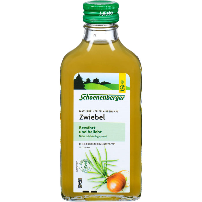 Schoenenberger Naturreiner Pflanzensaft Zwiebel, 200 ml Solution