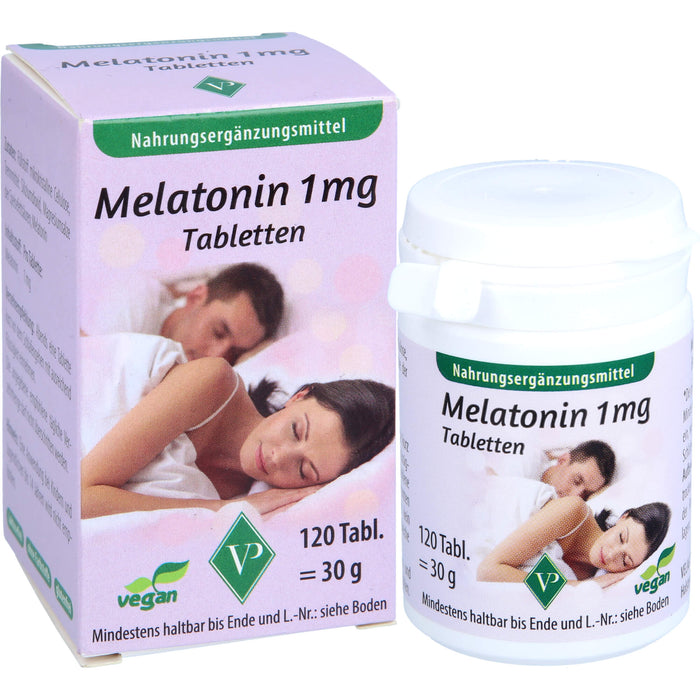 Melatonin 1 mg Tabletten, 120 St TAB