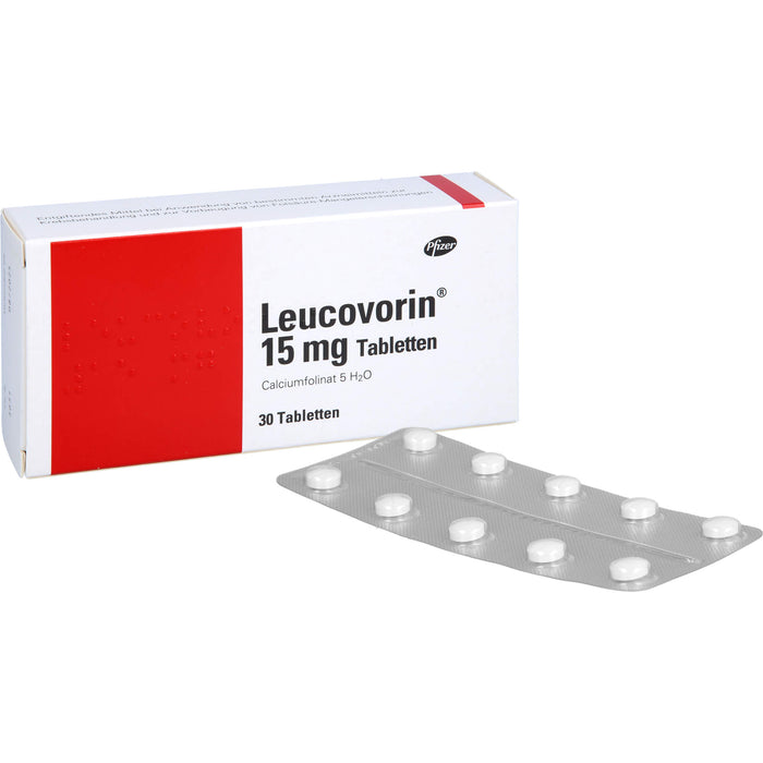 Leucovorin 15 mg Tabletten, 30 St TAB