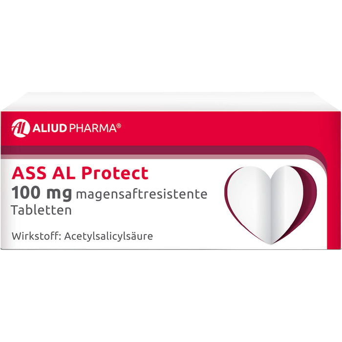 ASS AL Protect 100 mg magensaftresistente Tabletten, 100 pc Tablettes