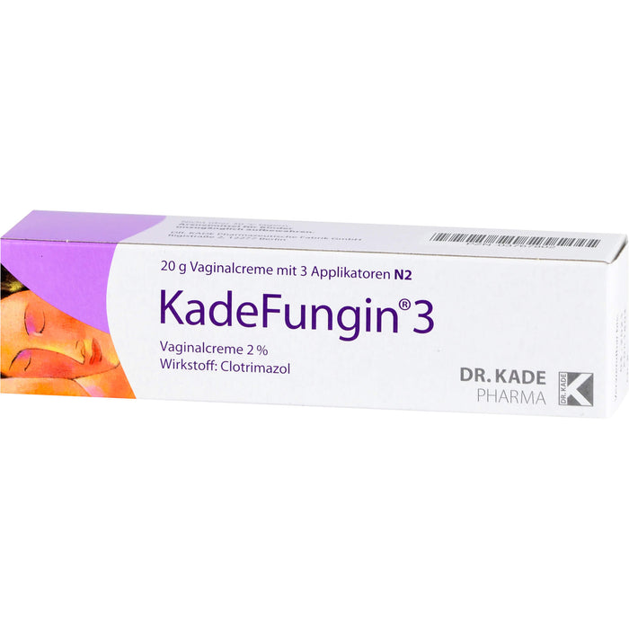 KadeFungin 3 Vaginalcreme, 20 g Cream