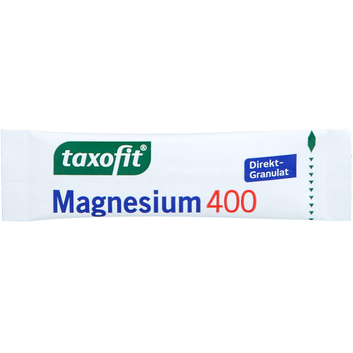 taxofit Magnesium 400 Direkt-Granulat, 20 St. Beutel