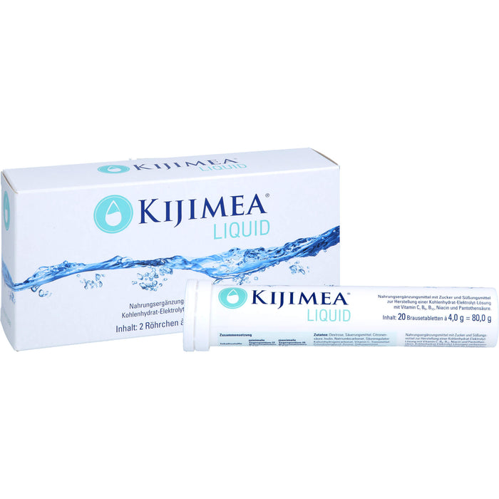 KIJIMEA Liquid Brausetabletten, 40 St. Tabletten