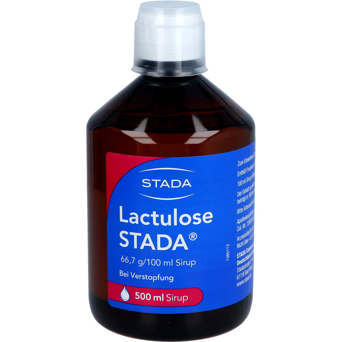 Lactulose STADA Sirup bei Verstopfung, 500 ml Solution