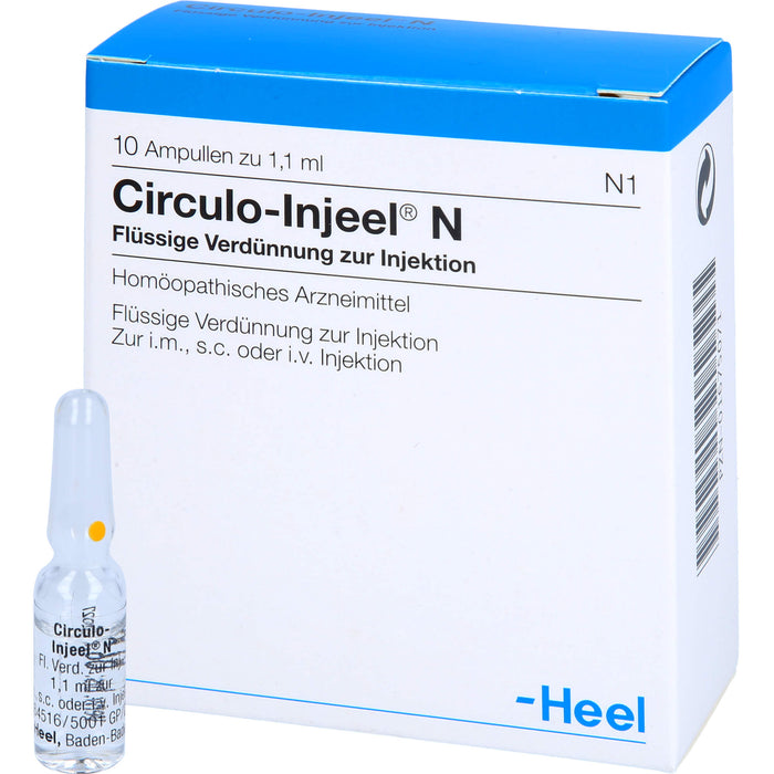 Circulo-Injeel N flüssige Verdünnung, 10 pcs. Ampoules