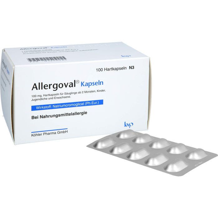 Allergoval Kapseln bei Nahrungsmittelallergie, 100 pcs. Capsules