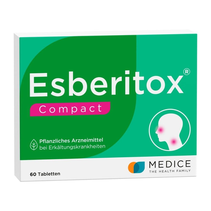 Esberitox Compact Tabletten bei Erkältungskrankheiten, 60 pcs. Tablets