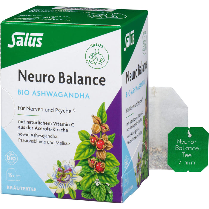 Neuro Balance Bio Ashwagandha Tee Salus, 15 St. Tee