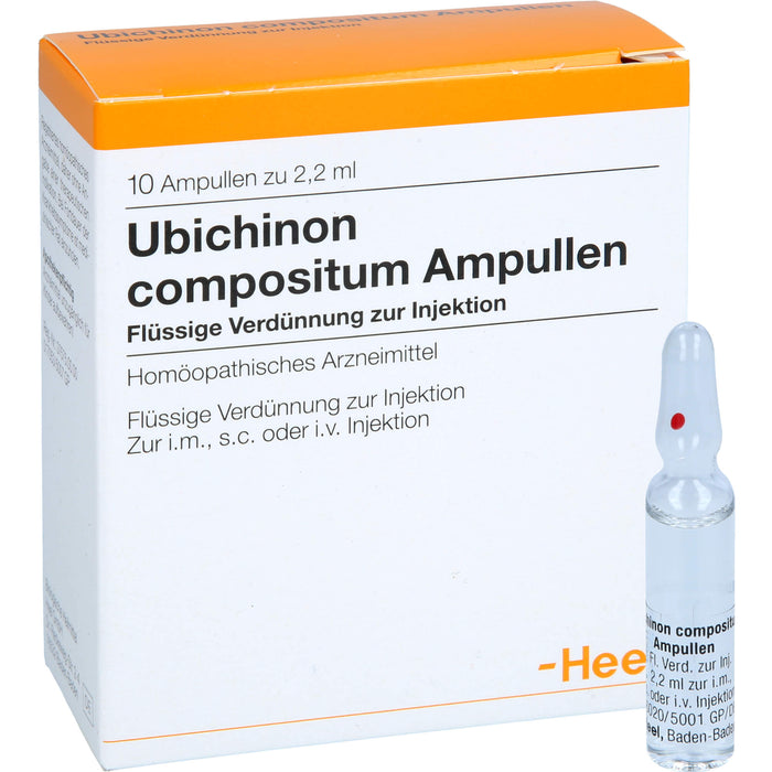 Heel Ubichinon compositum Ampullen, 10 pc Ampoules