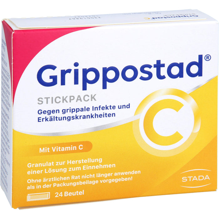 Grippostad C Hartkapseln Original STADA, 24 pcs. Capsules