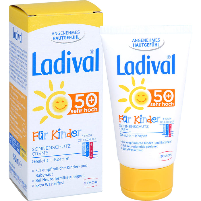 Ladival für Kinder LSF 50+ Sonnenschutz-Milch, 50 ml Crème