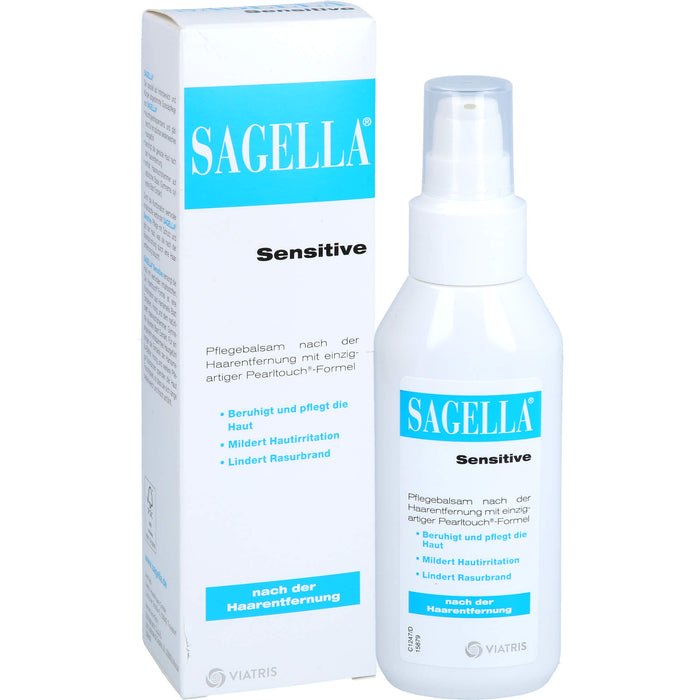 SAGELLA sensitive Pflegebalsam nach der Haarentfernung, 100 ml Crème