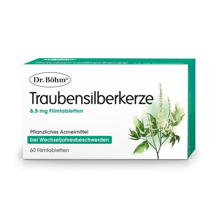 Dr Böhm Traubensilberkerze 6,5 mg Filmtabletten, 60 St. Tabletten