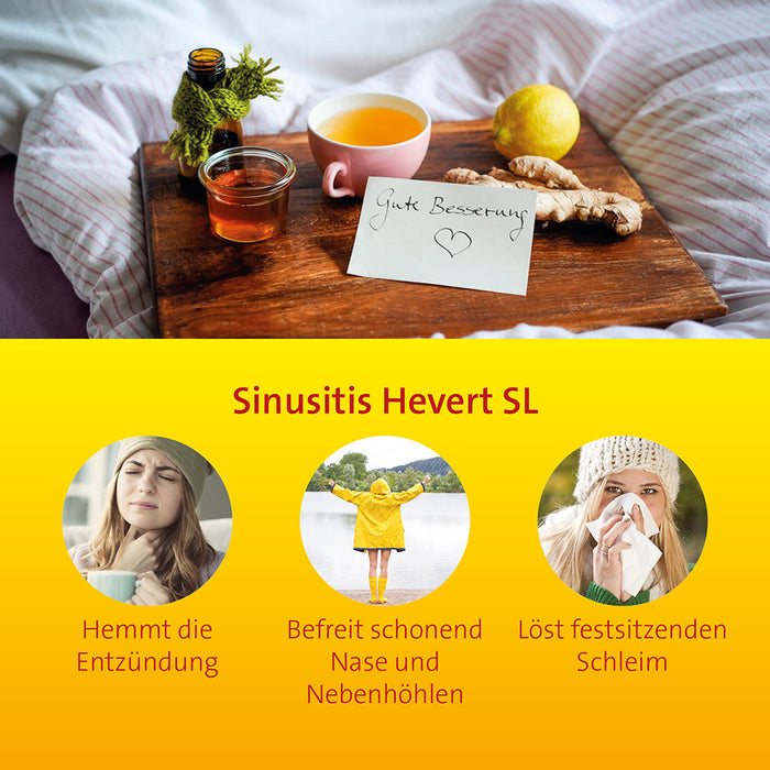 Sinusitis Hevert SL Tabletten, 300 pc Tablettes