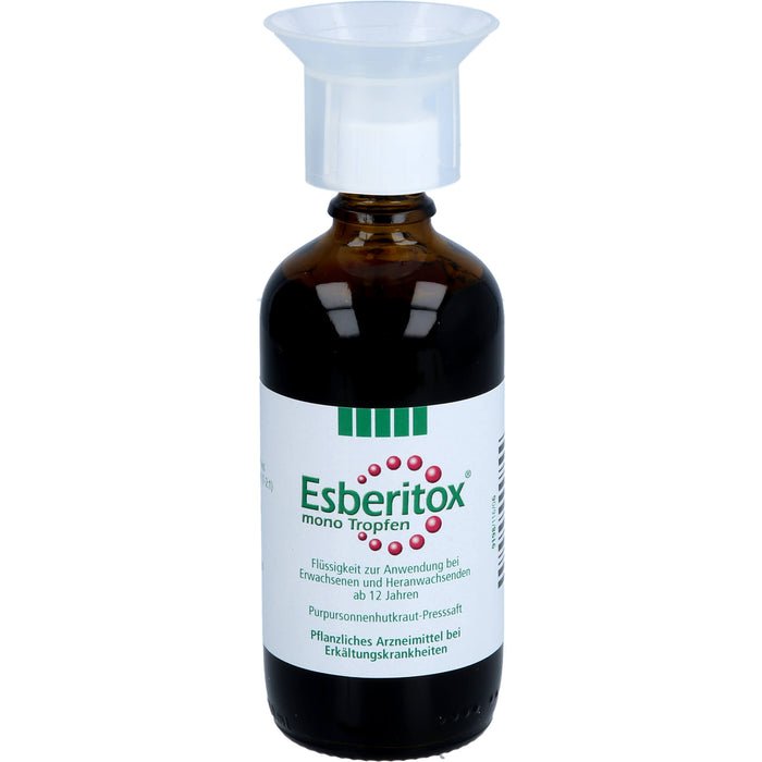 Esberitox mono Tropfen bei Erkältungskrankheiten, 100 ml Solution