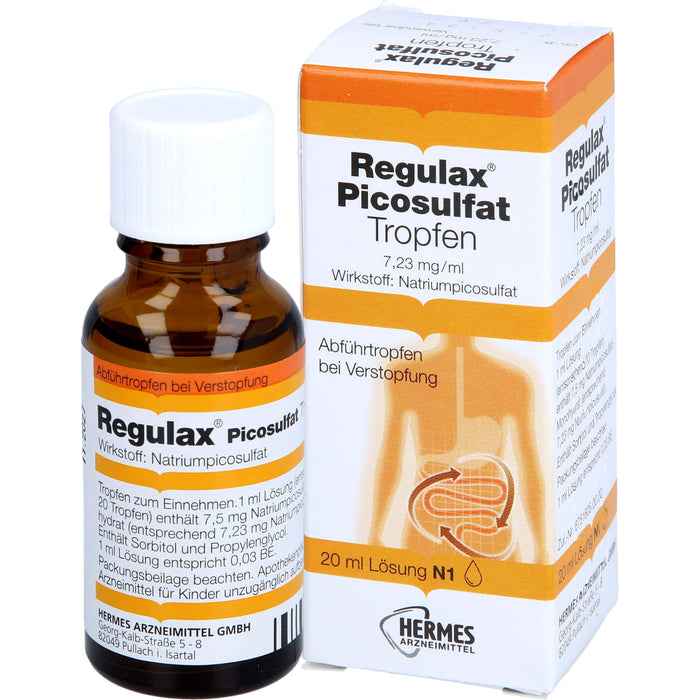 Regulax Picosulfat Tropfen, 20 ml Solution