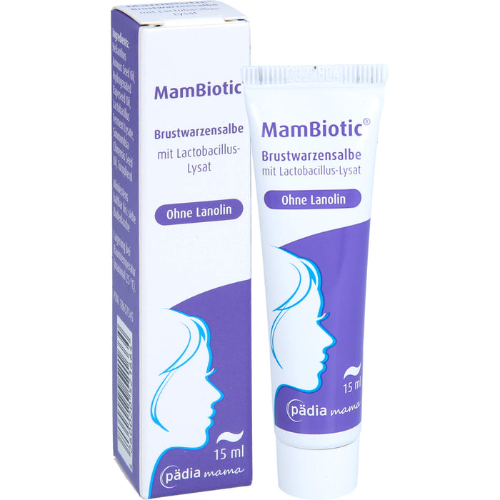 MamBiotic Brustwarzensalbe, 15 ml SAL