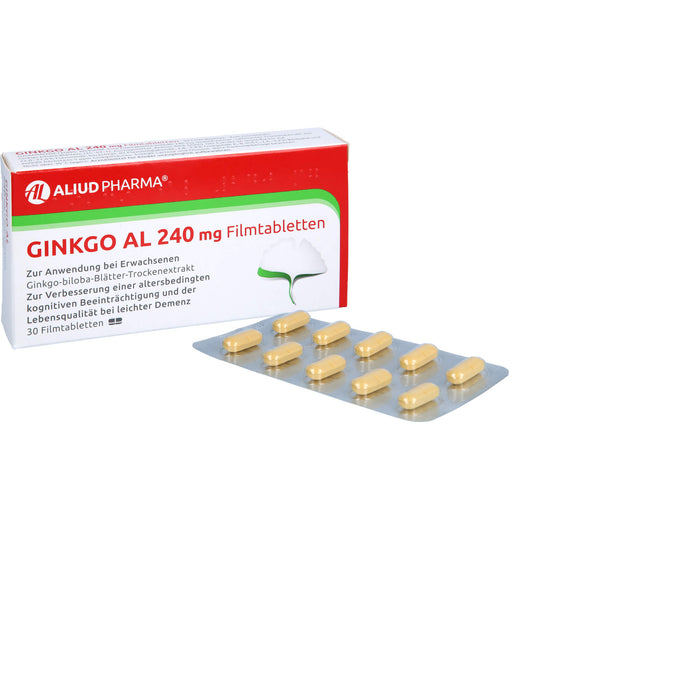 Ginkgo AL 240 mg Filmtabletten, 30 St FTA