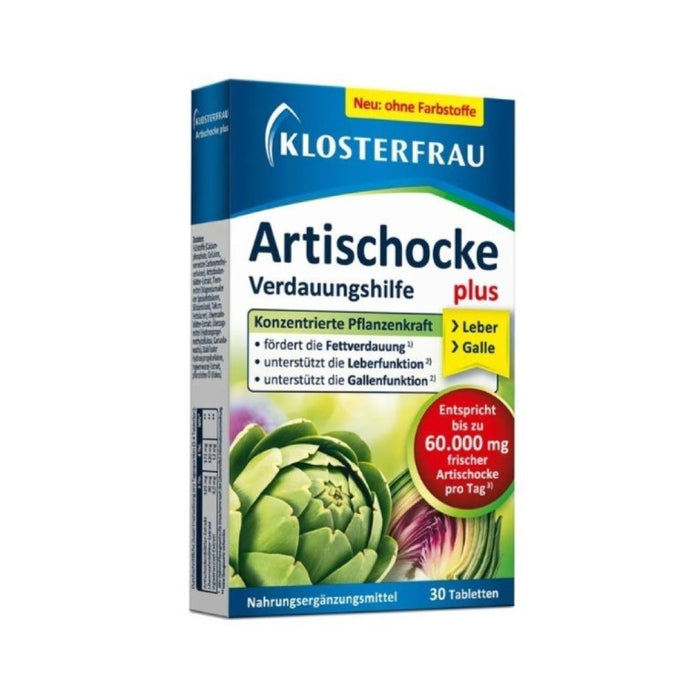 Klosterfrau Artischocke plus, 30 St. Tabletten