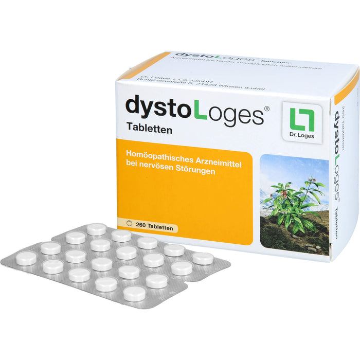 dystoLoges Tabletten bei nervösen Störungen, 260 pc Tablettes