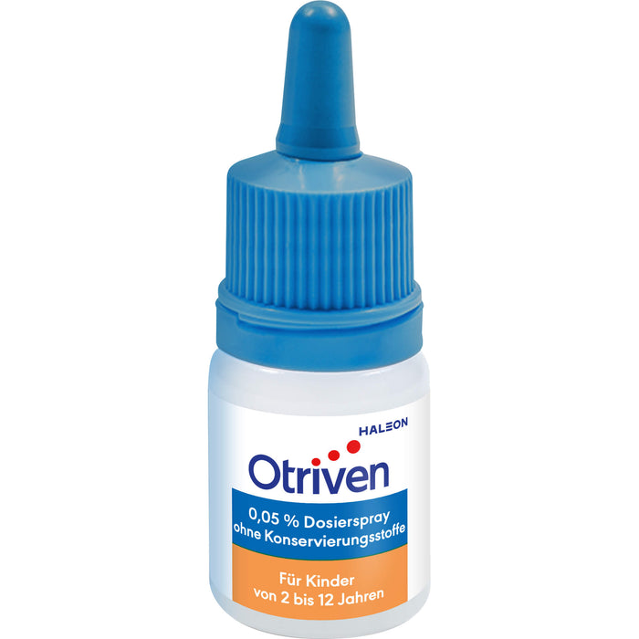 Otriven 0,05 % Nasentropfen für Kinder bei Schnupfen, 10 ml Solution