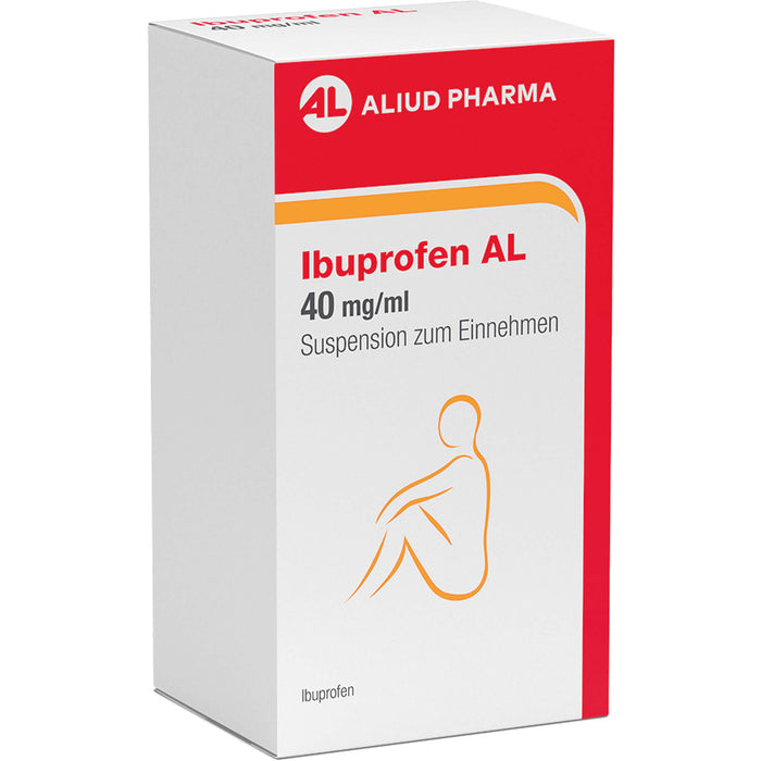 Ibuprofen AL 40 mg/ml Suspension zum Einnehmen, 100 ml Solution