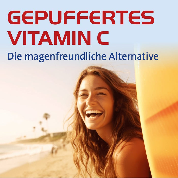 Vitamin C Hevert 500 mg gepuffert als magenfreundliches Multi-Talent für die Gesundheit, 60 St. Kapseln