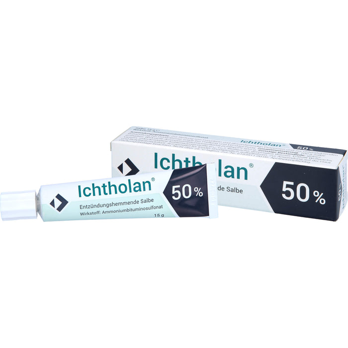 ICHTHOLAN 50 % entzündungshemmende Salbe, 15 g Salbe