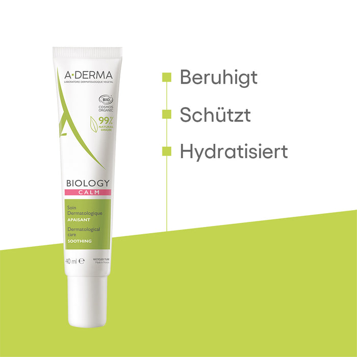 A-DERMA BIOLOGY Beruhigende Pflege, 40 ml Creme