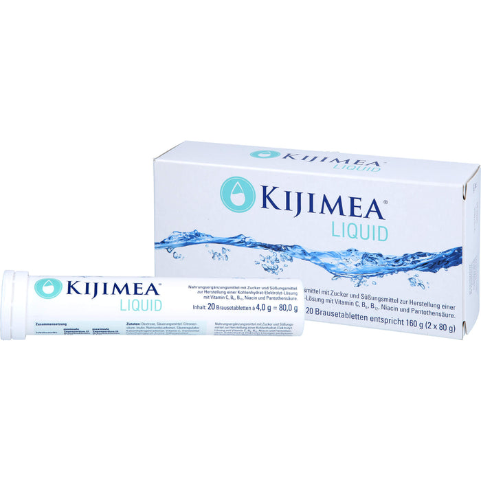 KIJIMEA Liquid Brausetabletten, 40 St. Tabletten