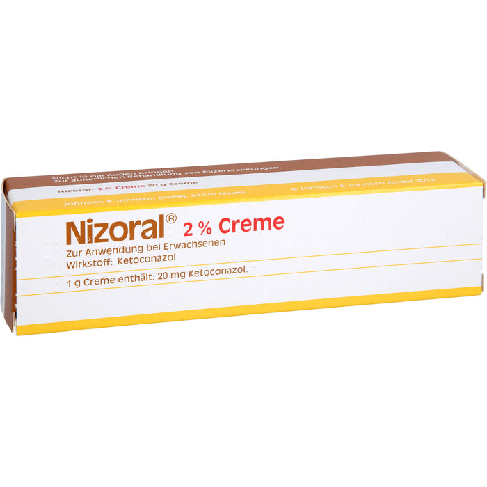 Nizoral 2% Creme zur äußerlichen Behandlung von Pilzerkrankungen, 30 g Crème