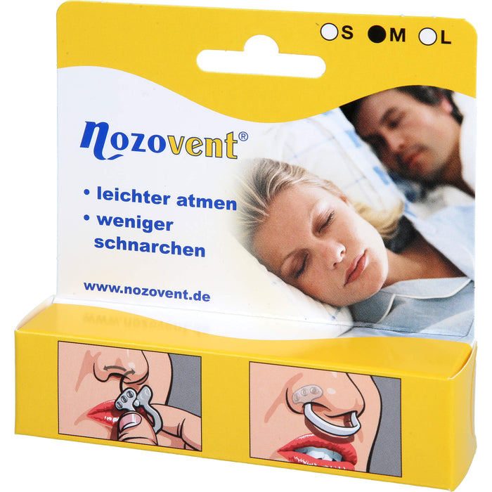 Nozovent Größe Medium Nasenklammer, 2 pcs. Device