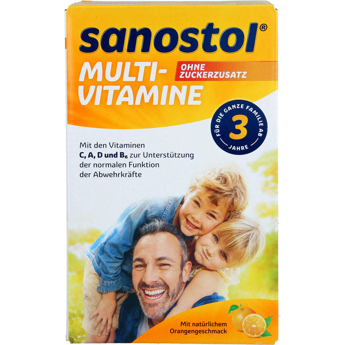 sanostol Multivitamine ohne Zuckerzusatz Saft, 460 ml Solution
