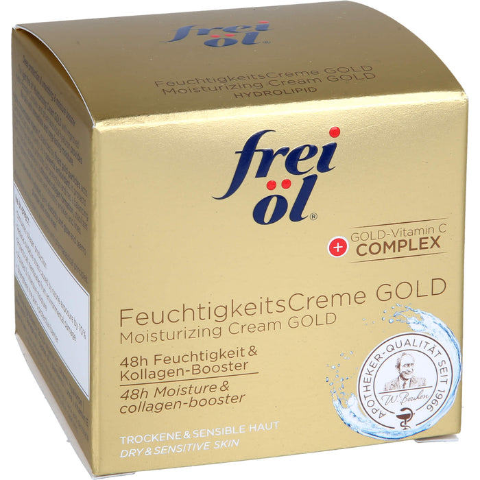 frei öl Hydrolipid FeuchtigkeitsCreme Gold, 50 ml CRE