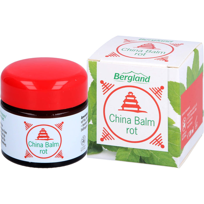 Bergland China Balm rot, 20 ml Cream