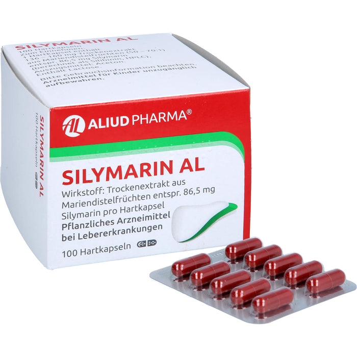 Silymarin AL Hartkapseln, 100 pcs. Capsules