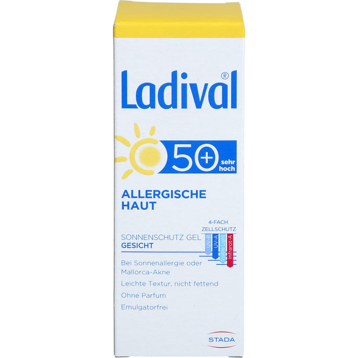 Ladival Allergische Haut LSF 50+ Sonnenschutz-Gel, 50 ml Gel