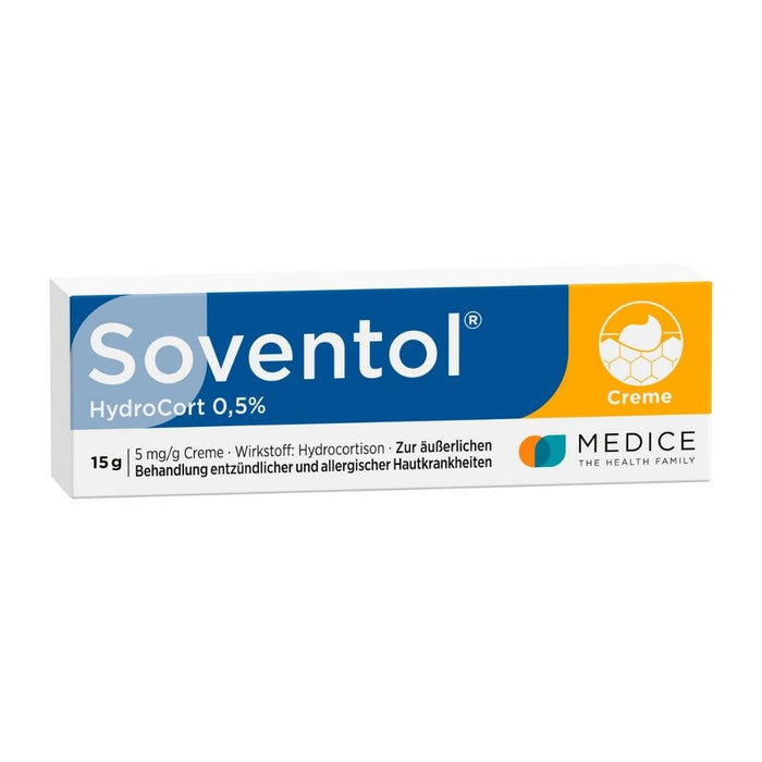 Soventol HydroCort 0,5 % Creme, 15 g Cream