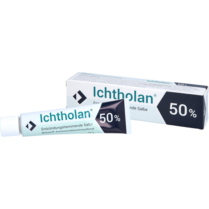 ICHTHOLAN 50 % entzündungshemmende Salbe, 25 g Onguent