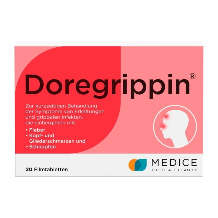 Doregrippin Filmtabletten, 20 pcs. Tablets