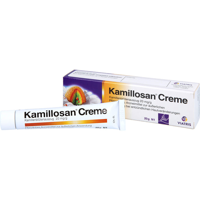 Kamillosan Creme entzündungshemmend, reizlindernd, wundheilungsfördernd, 20 g Cream